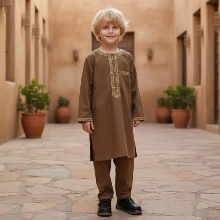 Qamis 2 pieces enfant