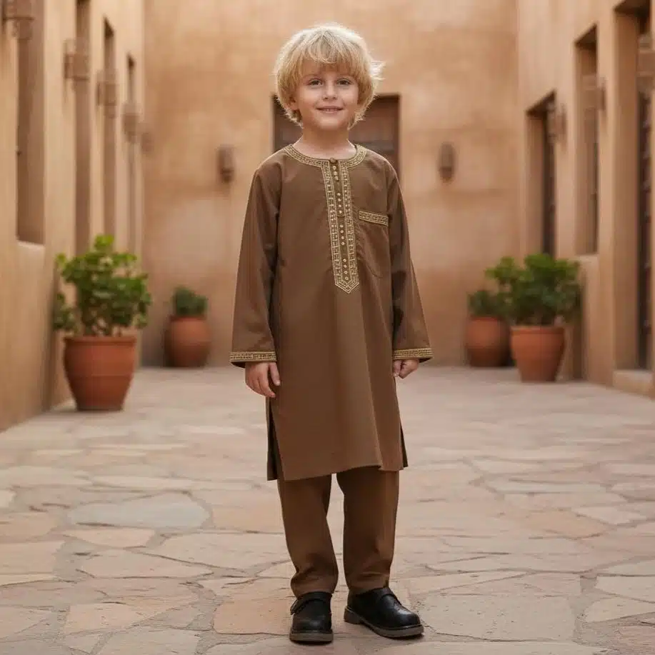 Qamis 2 pieces enfant