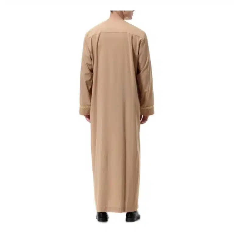 Qamis homme saoudien brodé