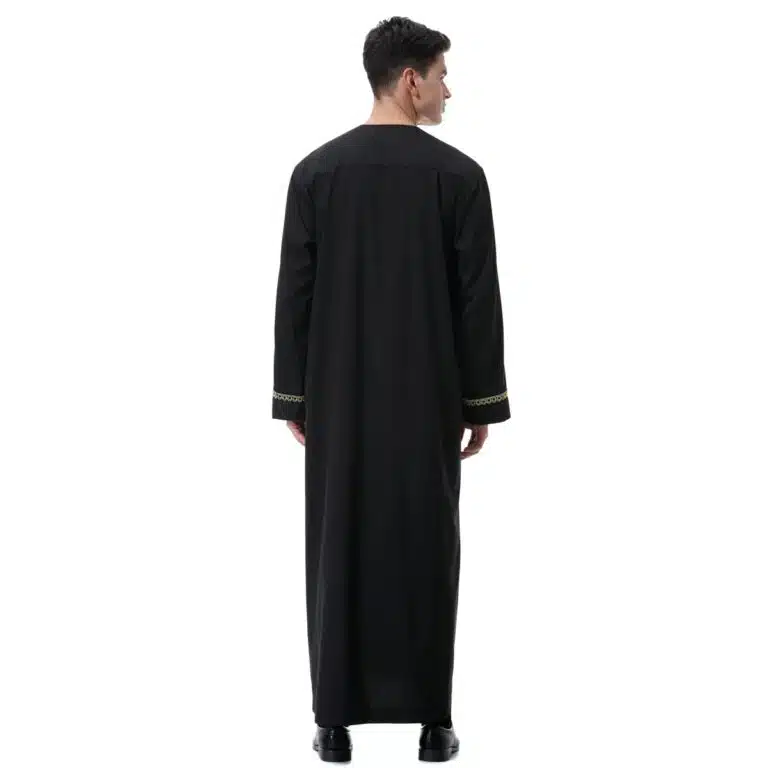 Qamis homme saoudien brodé