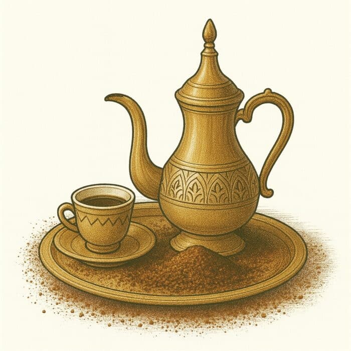 Service à Café Oriental