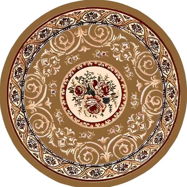 Tapis orientaux moderne rond