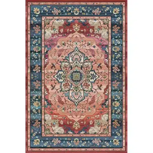 Tapis marocain ancien symboles tribaux