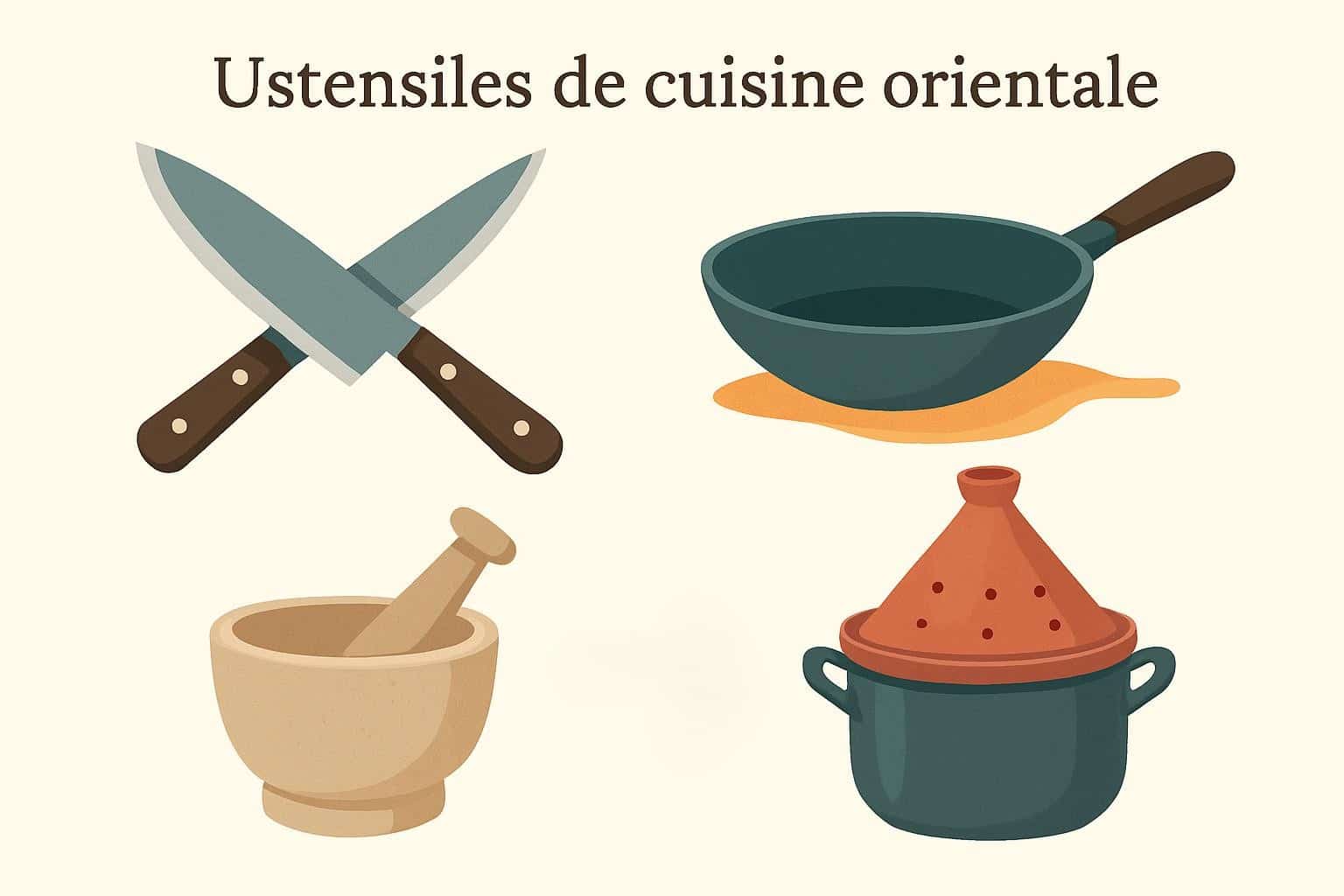 ustensile de cuisine orientale