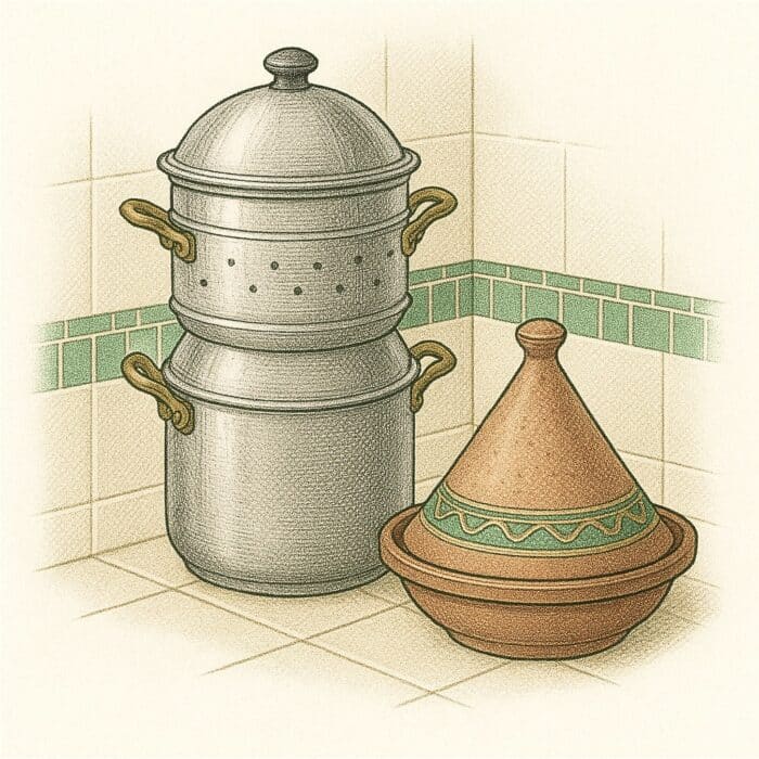 Ustensile de cuisson arabe