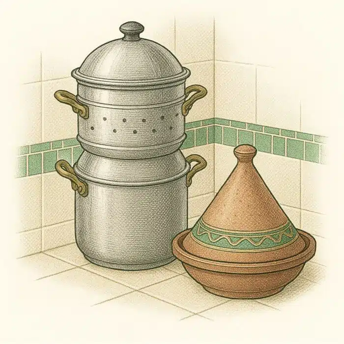 Ustensile de cuisson arabe