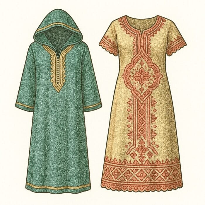 Vetements orientaux et islamiques