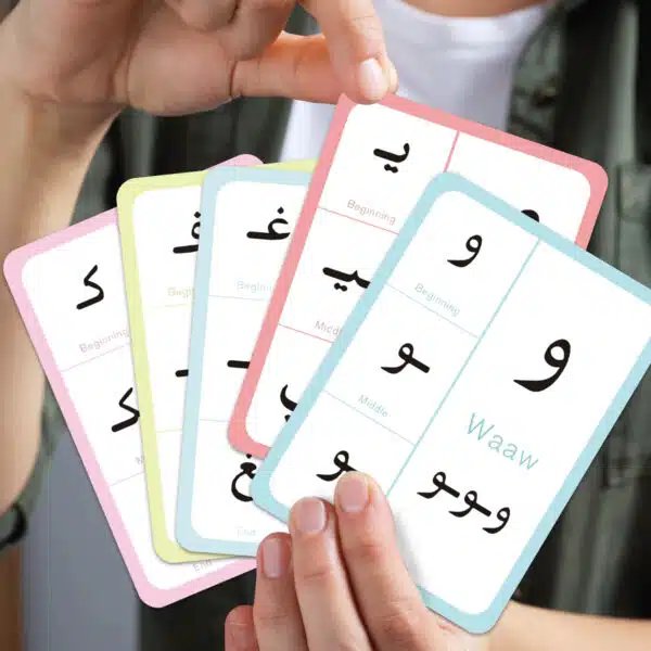 Cartes éducatives alphabet arabe