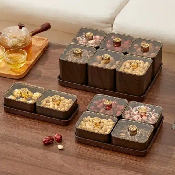 Boite de conservation alimentaire pour fruits secs