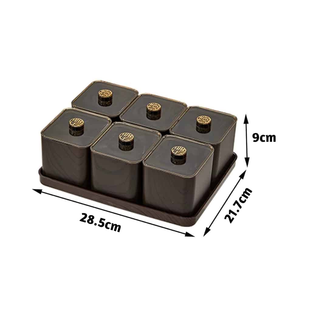 Boite de Conservation Alimentaire pour Fruits Secs 10