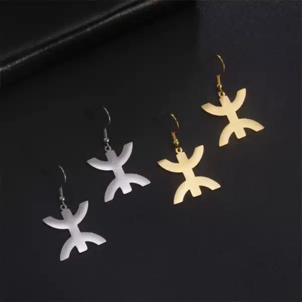 Boucles d'oreilles Amazigh symbole berbère