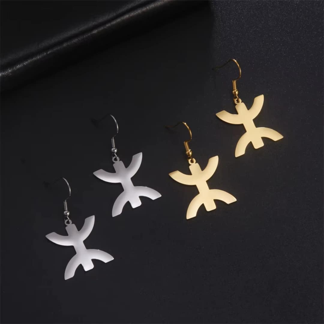 Boucles D'oreilles Amazigh Symbole Berbère 1