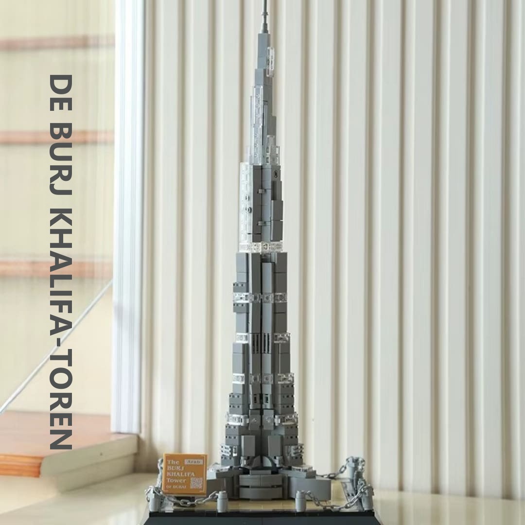 Burj Khalifa van microbouwstenen