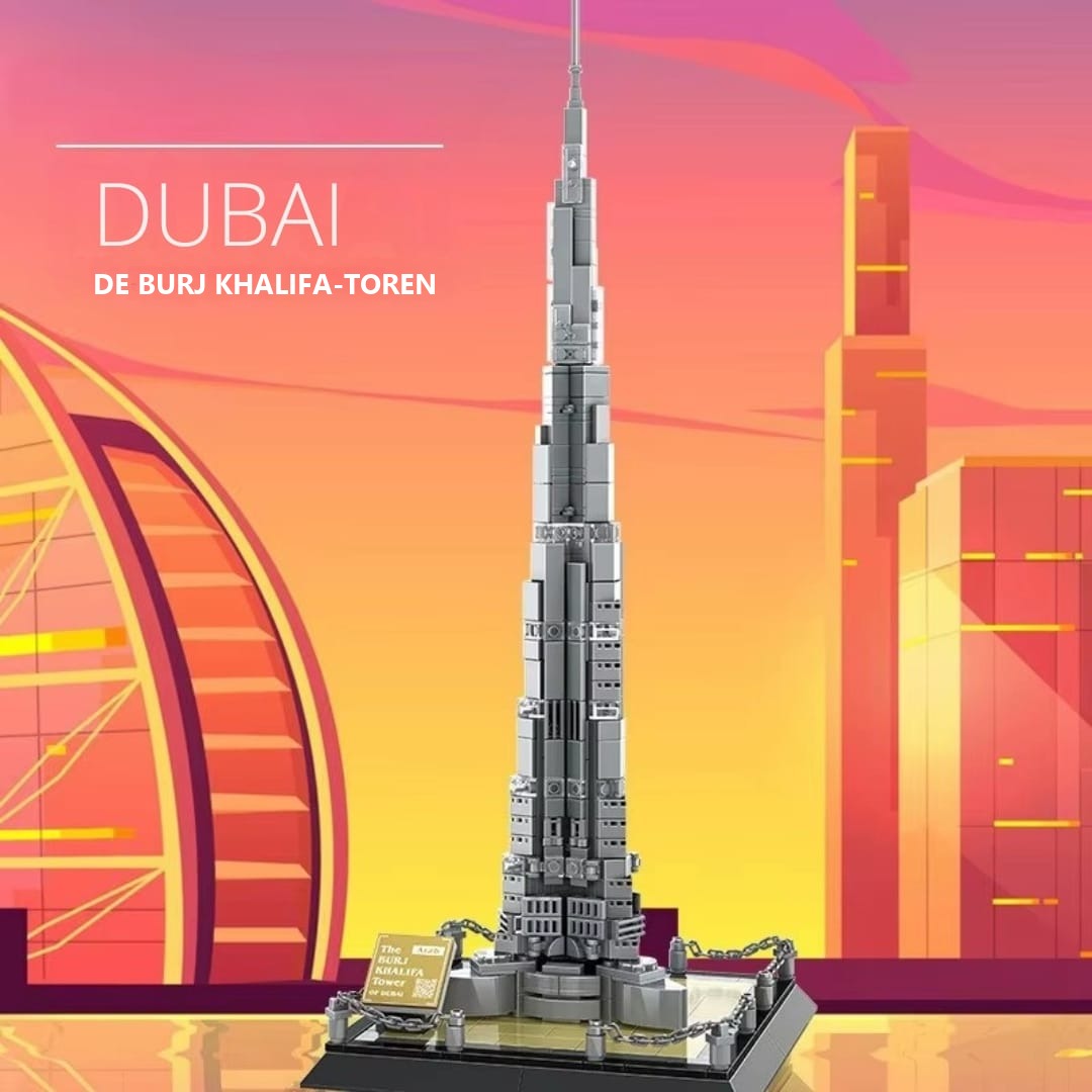 Burj Khalifa van microbouwstenen