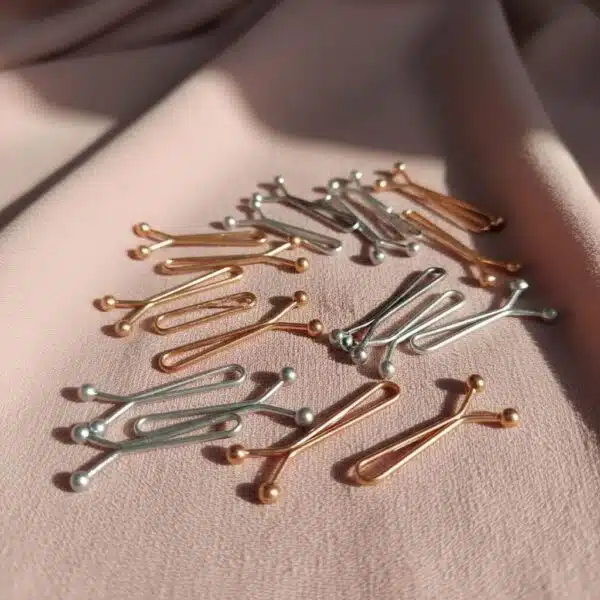 Broche pour hijab - lot de 12