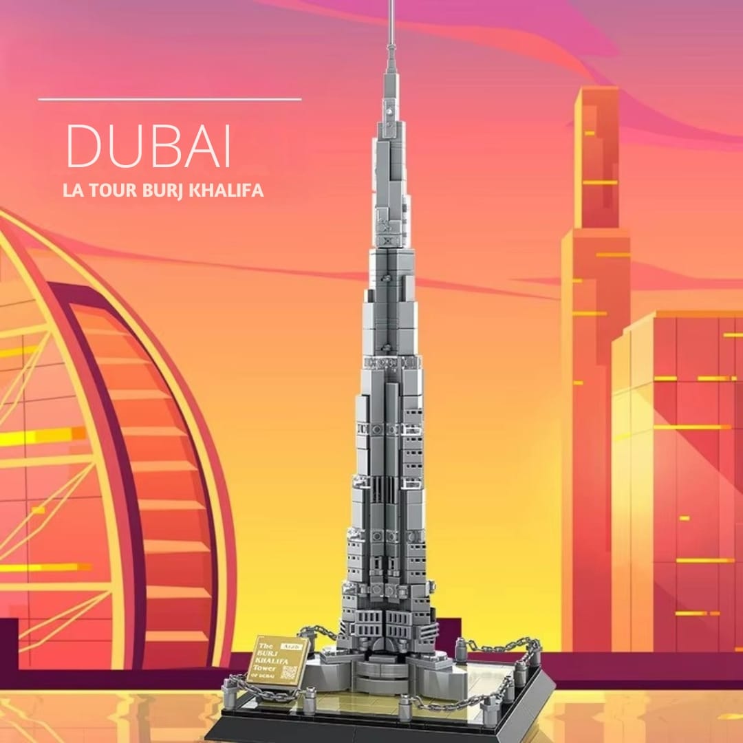 Burj Khalifa en Lego 1