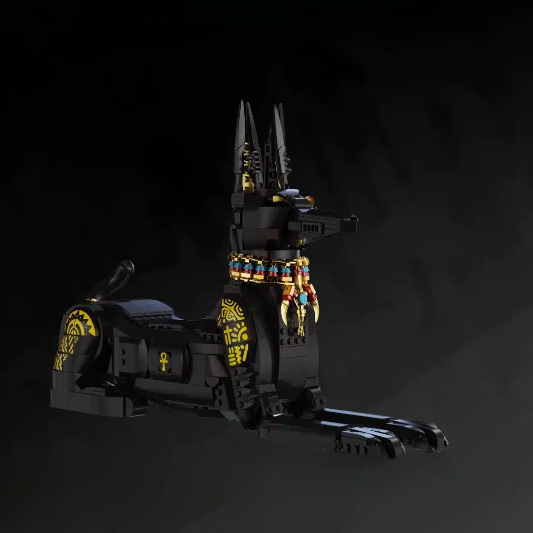 Chien de Pharaon Égyptien en Lego 2