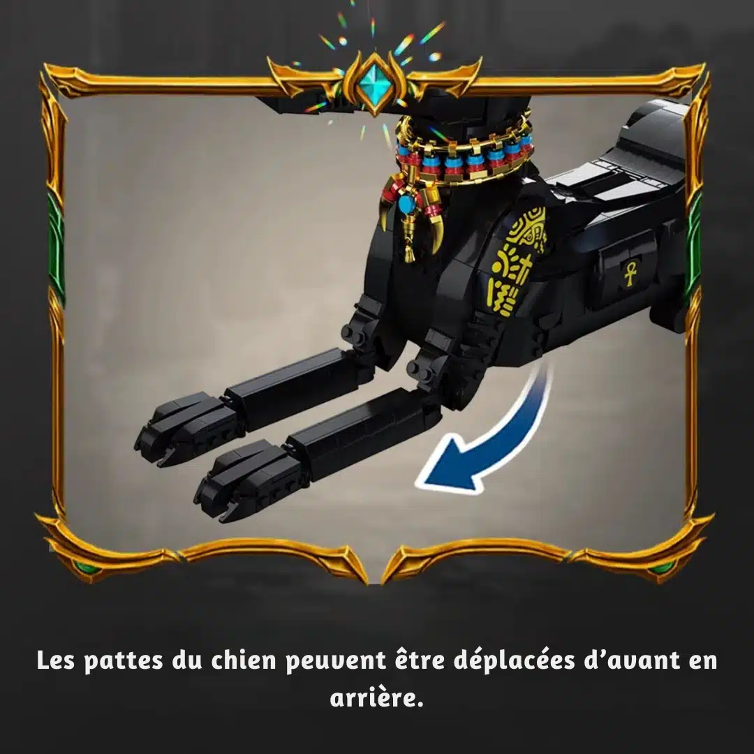 Chien de Pharaon Égyptien en Lego 4