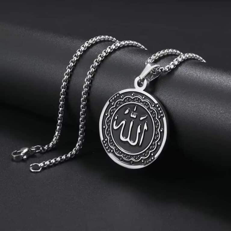 Collier Allah en Acier Inoxydable 12