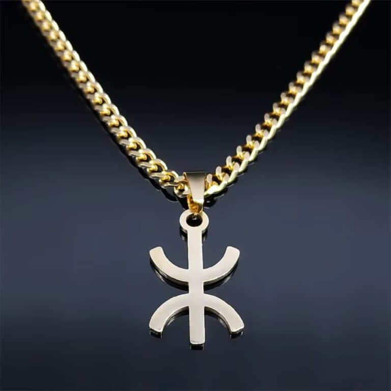 Collier Amazigh Acier Inoxydable 2