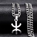 Amazigh-Halskette aus Edelstahl
