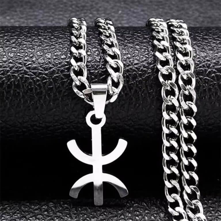 Collier Amazigh Acier Inoxydable 6