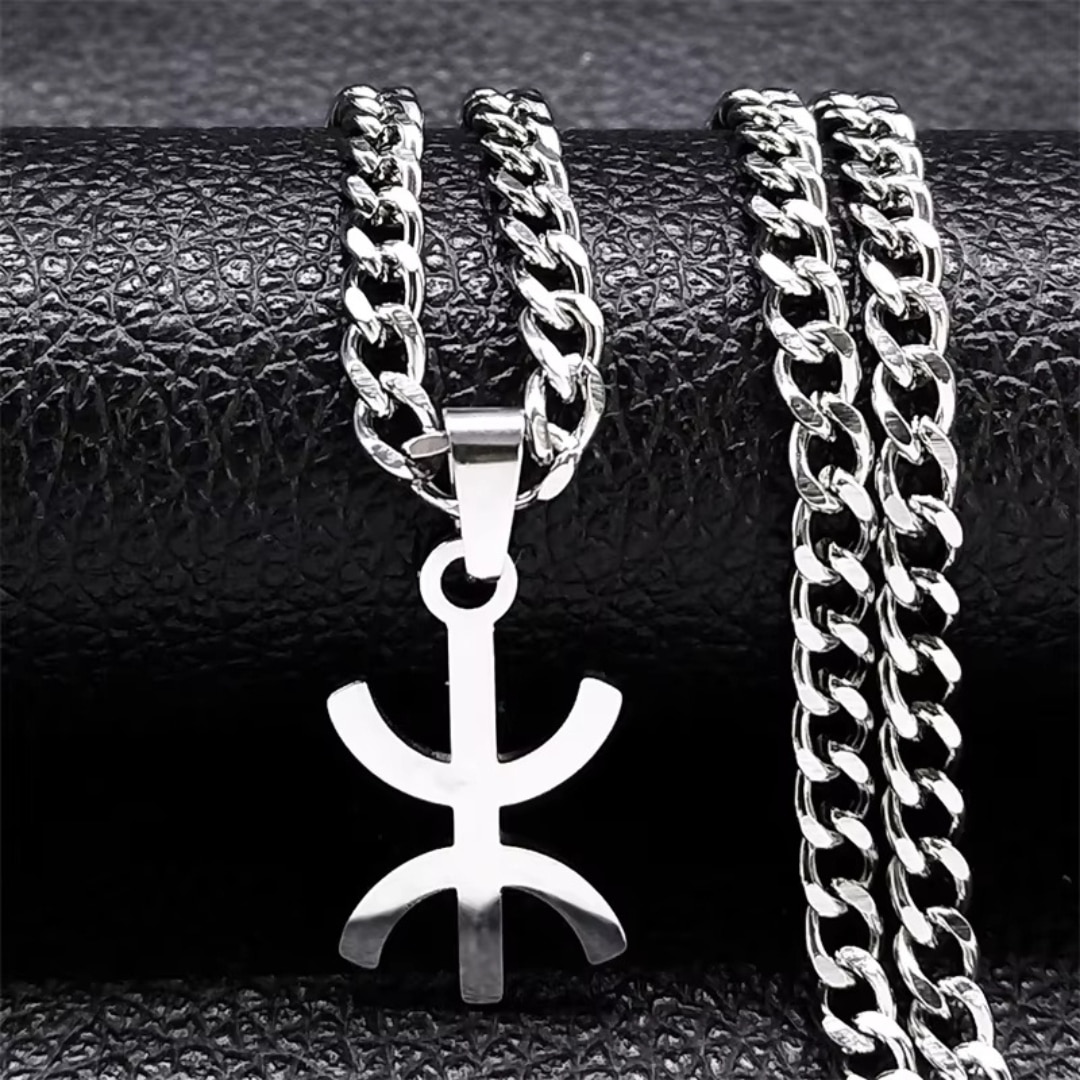 Collier Amazigh Acier Inoxydable 6