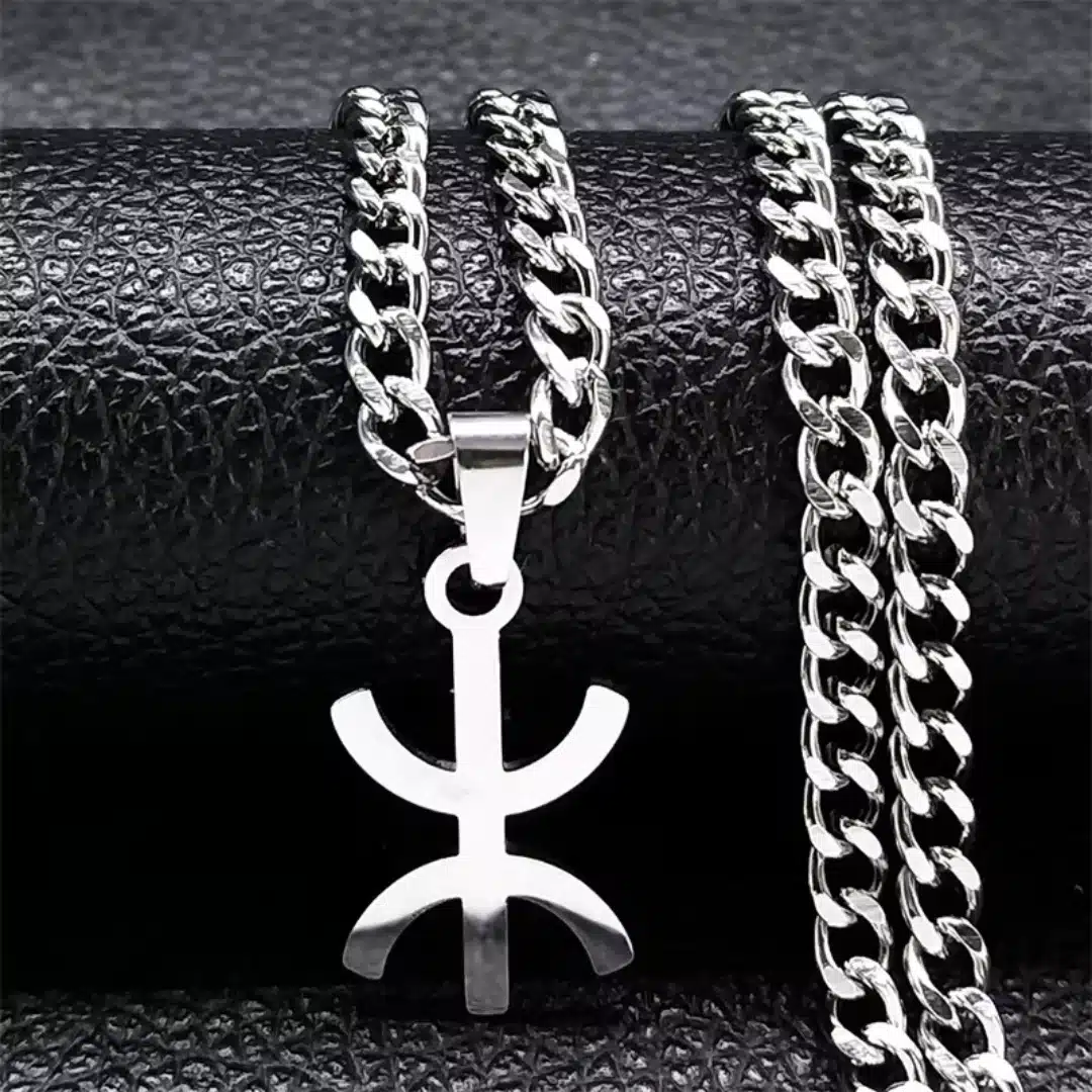 Collier Amazigh acier inoxydable