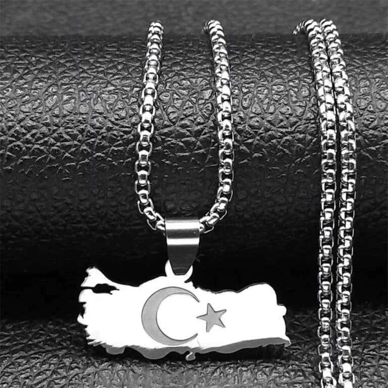 Collier Drapeau Turquie. 2