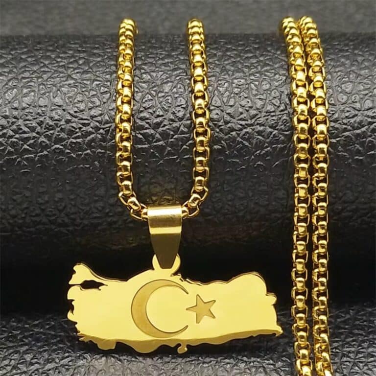 Collier Drapeau Turquie. 3