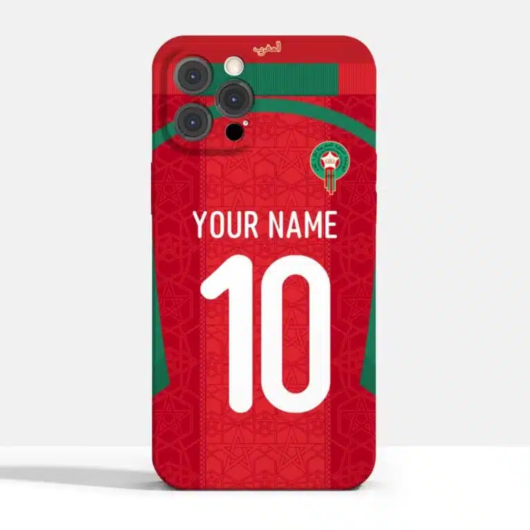 Coque iphone de l'équipe de foot du Maroc