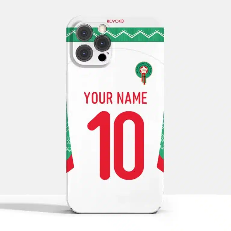 Coque iphone de l'équipe de foot du Maroc