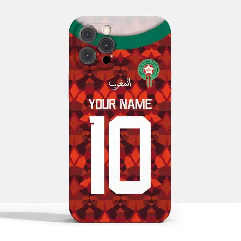 Coque iphone de l'équipe de foot du Maroc