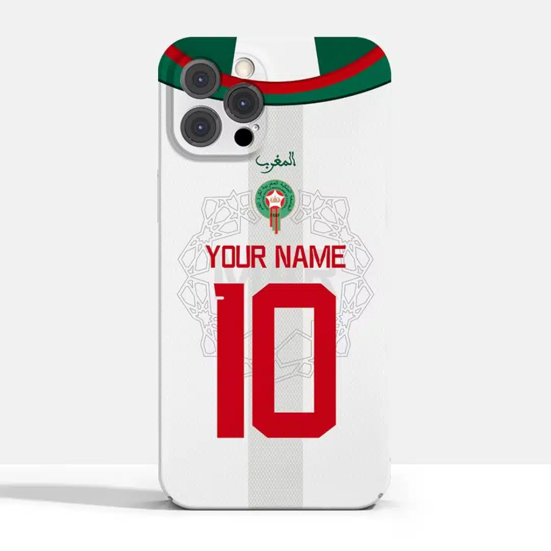 Coque iphone de l'équipe de foot du Maroc