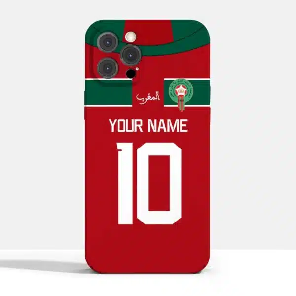 Coque iphone de l'équipe de foot du Maroc