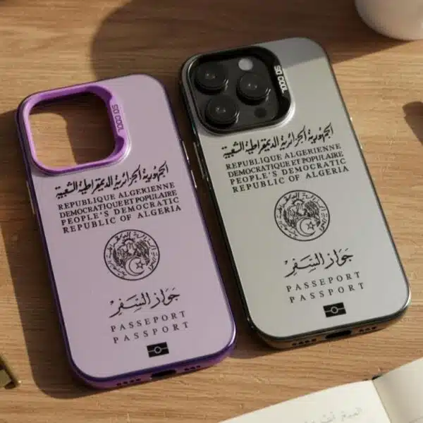 Coque passeport algérien pour iphone