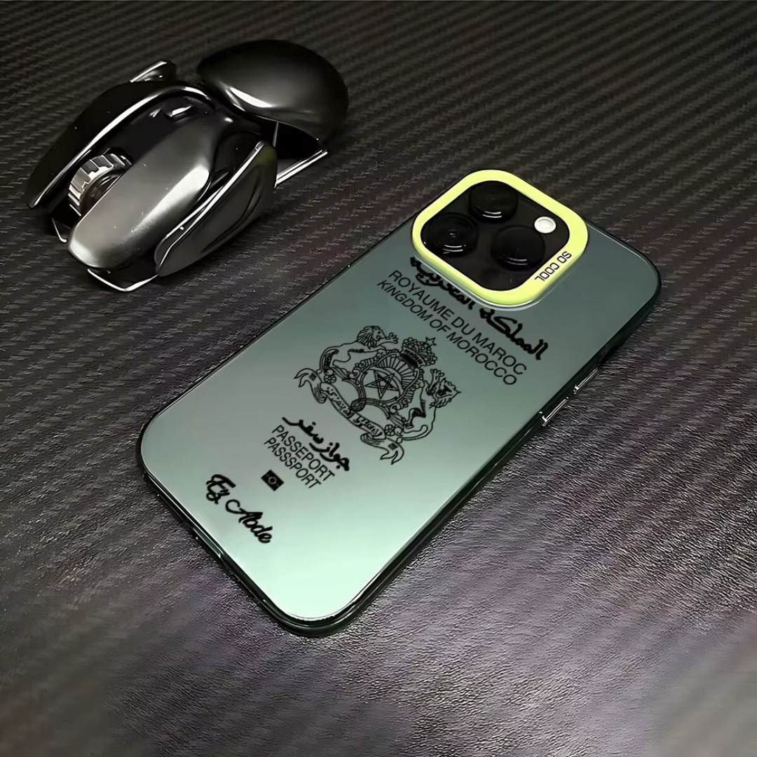 Coque Passeport Marocain pour Iphone 3