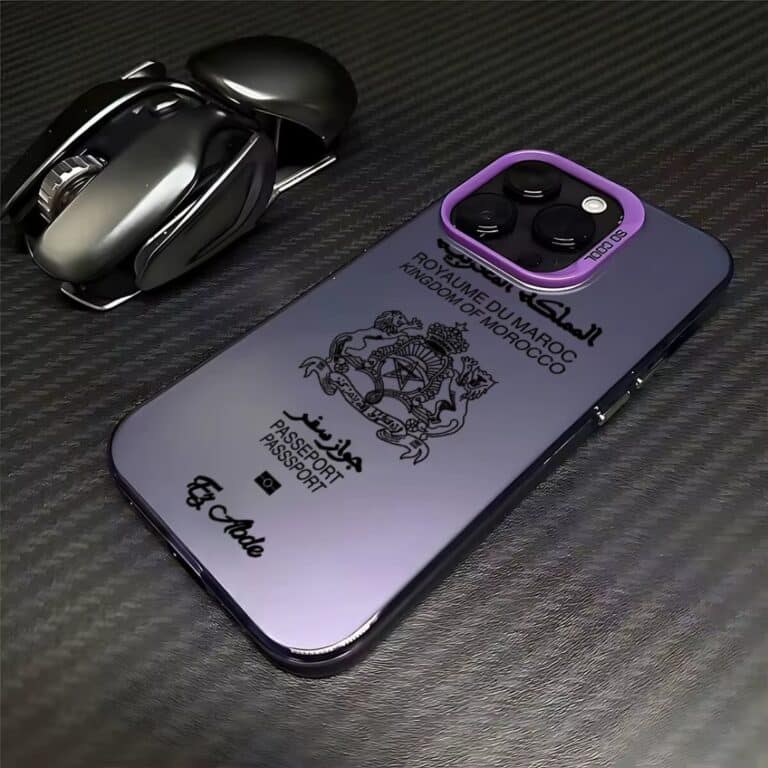 Coque Passeport Marocain pour Iphone 4