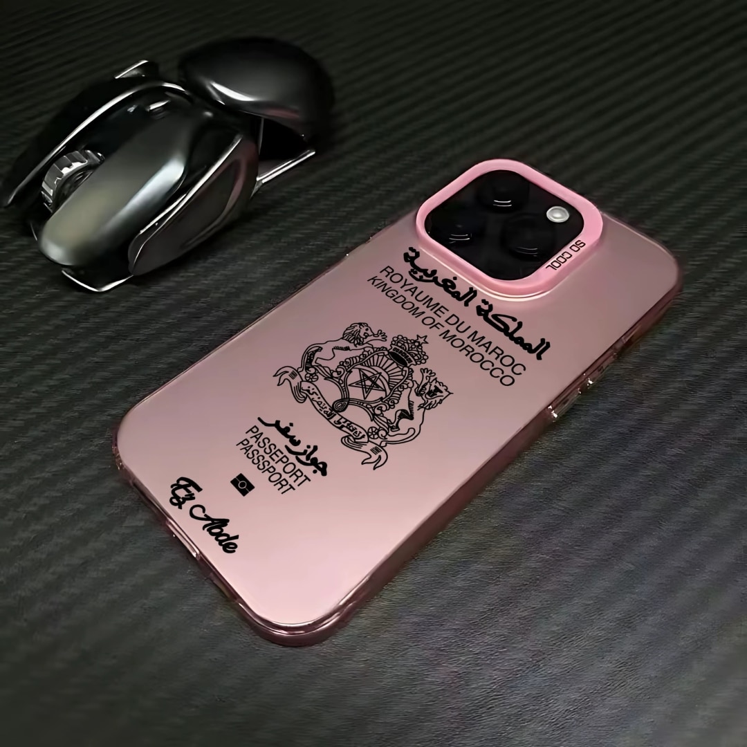 Coque Passeport Marocain pour Iphone 5
