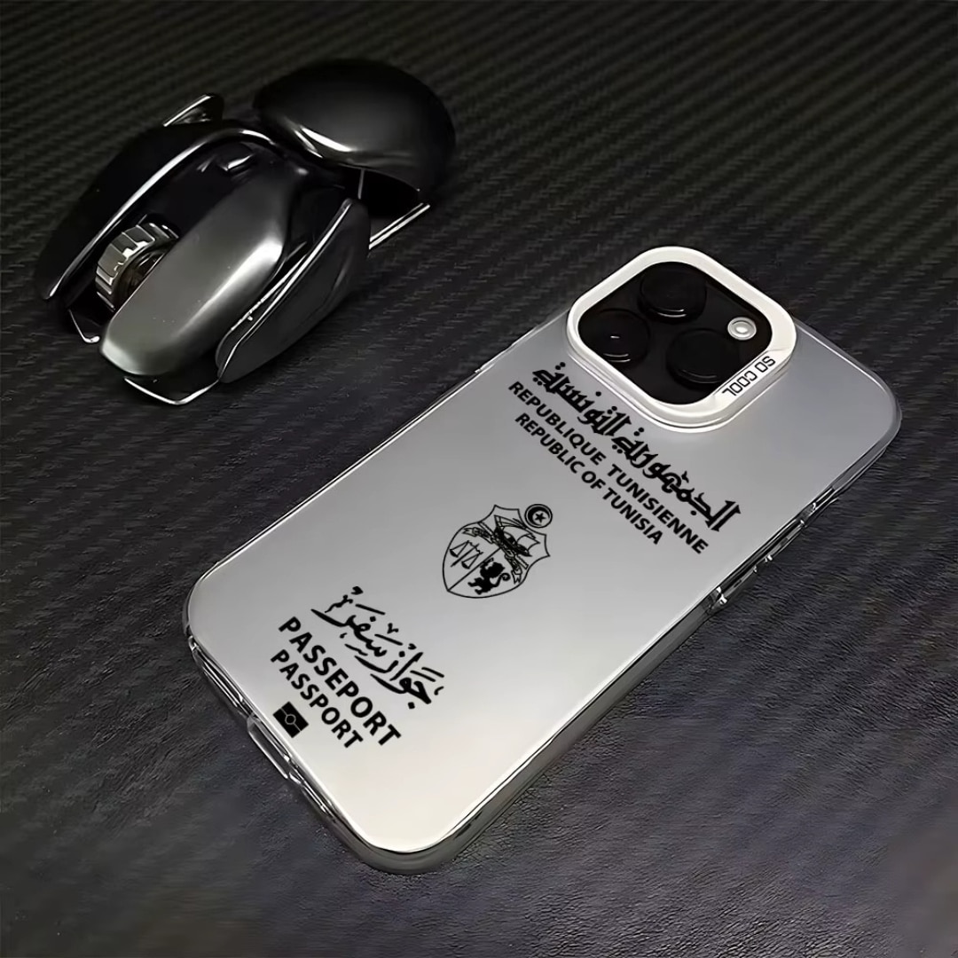 Coque Passeport Tunisien pour Iphone 2