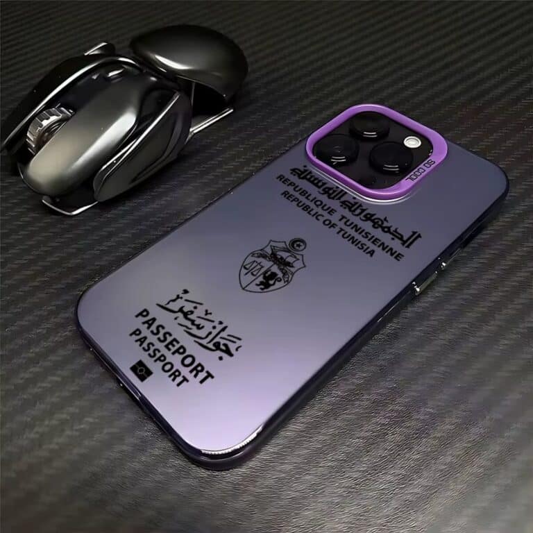 Coque Passeport Tunisien pour Iphone 4
