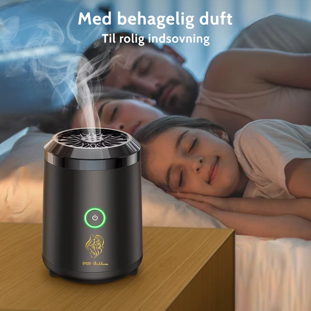 Elektrisk røgelsesbrænder til bakhoor