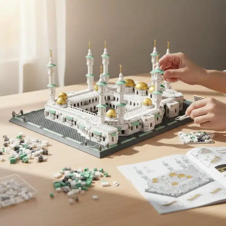 Grande Mosquée de la Mecque en lego (2)