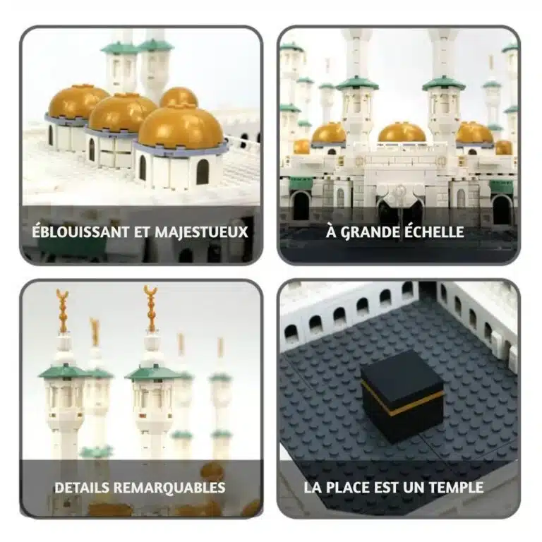Grande Mosquée de la Mecque en lego (3)