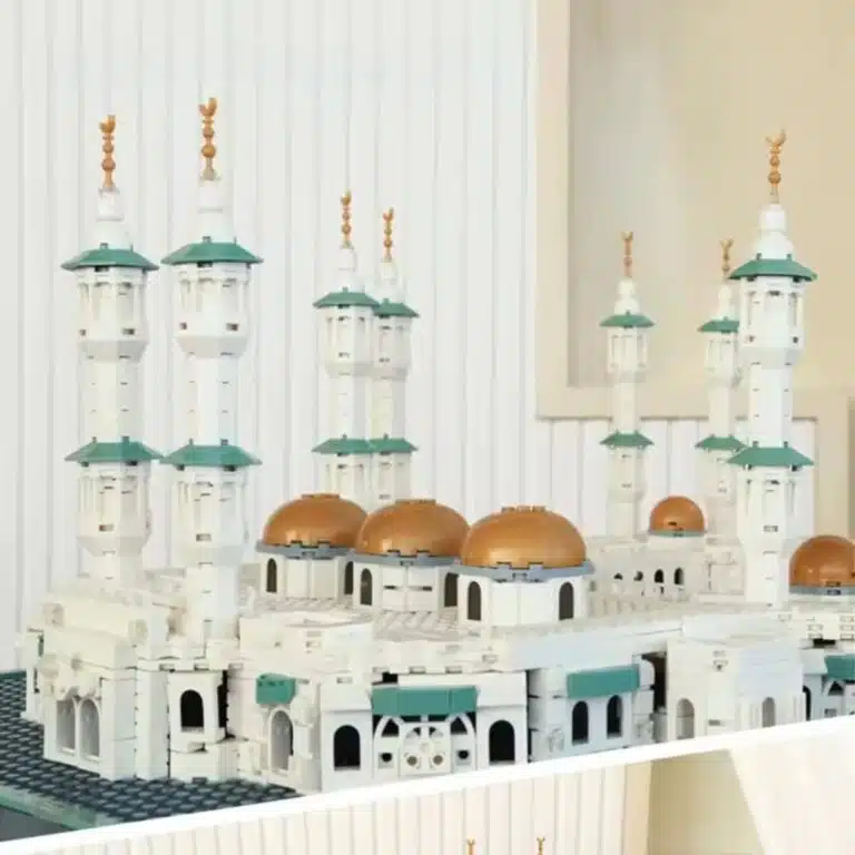 Grande Mosquée de la Mecque en lego (4)