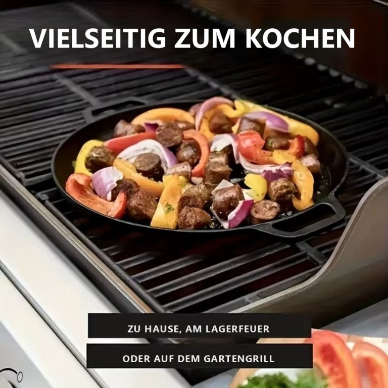 Msemen-Pfanne aus Gusseisen