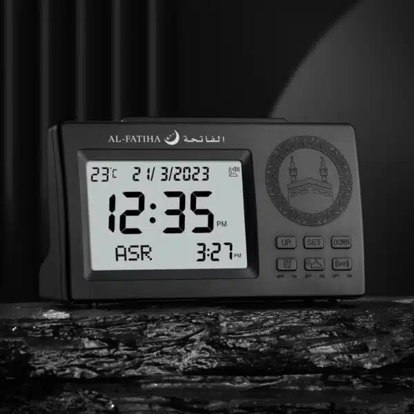 Horloge adhan moderne