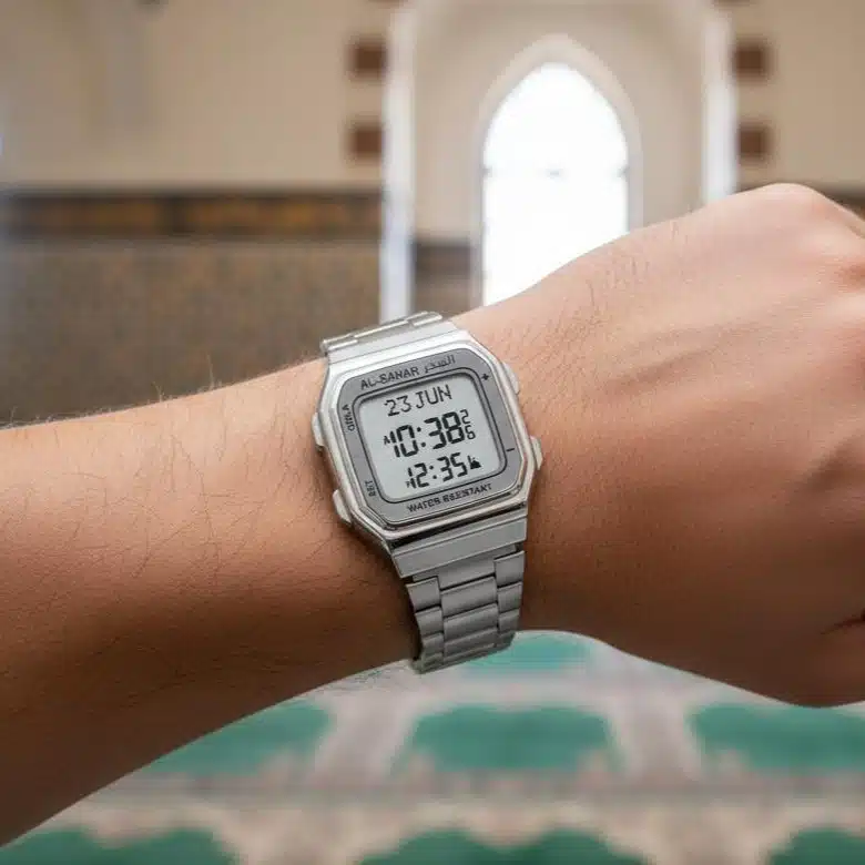 Montre islamique digitale homme