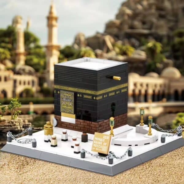 Mosquée de la Mecque Kaaba en lego