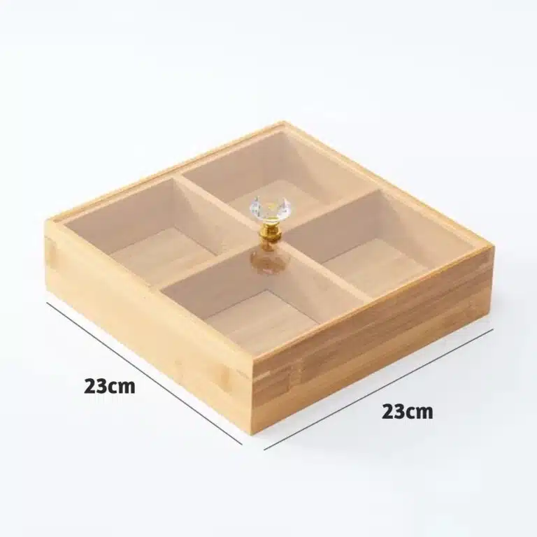 Plateau de rangement compartimenté